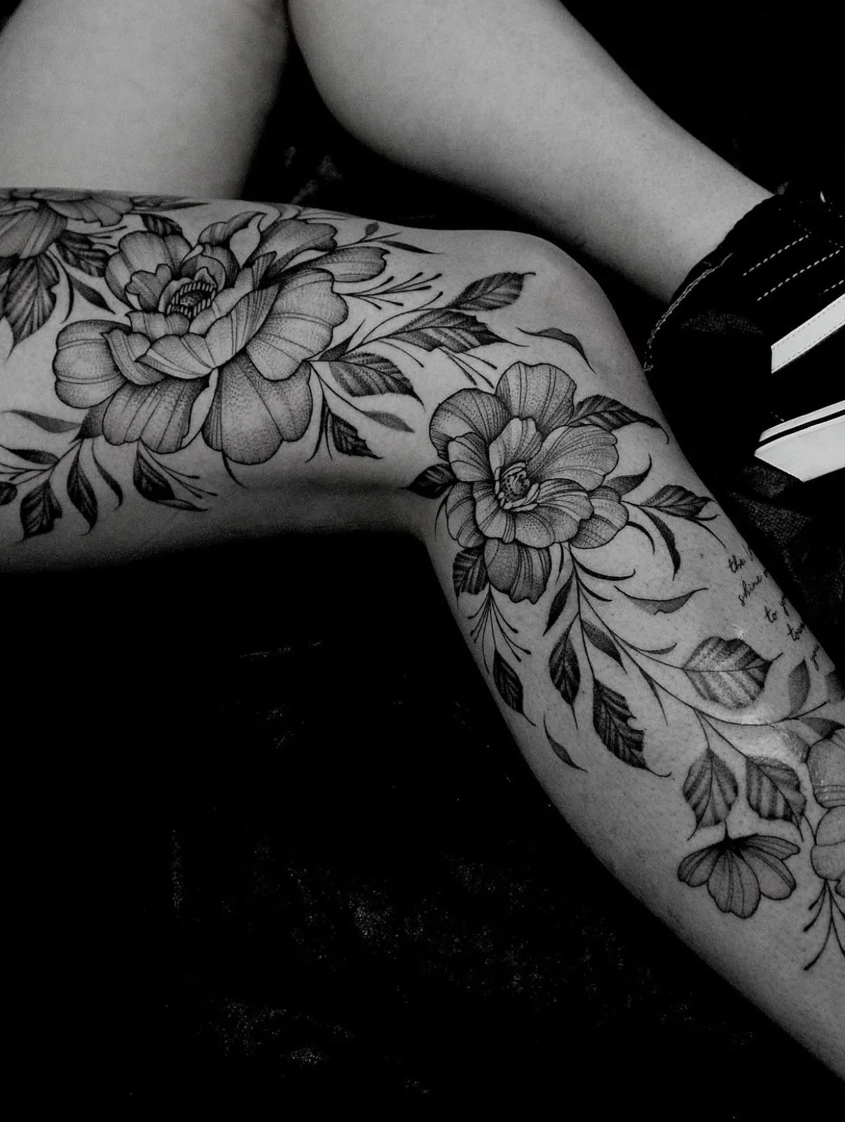 Detailed floral arm piece — Jax Baiza